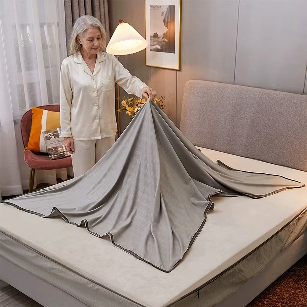 Zip-On Bed Sheet Set