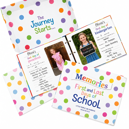 First & Last Day Memory Book
