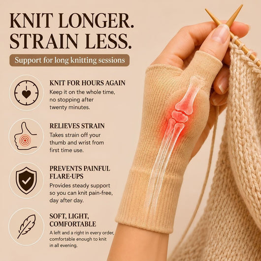 The Knitter's & Crocheters Hand Stabiliser