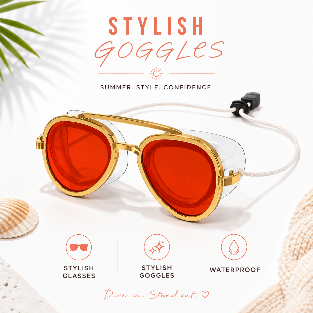 Summer Aviator Goggles