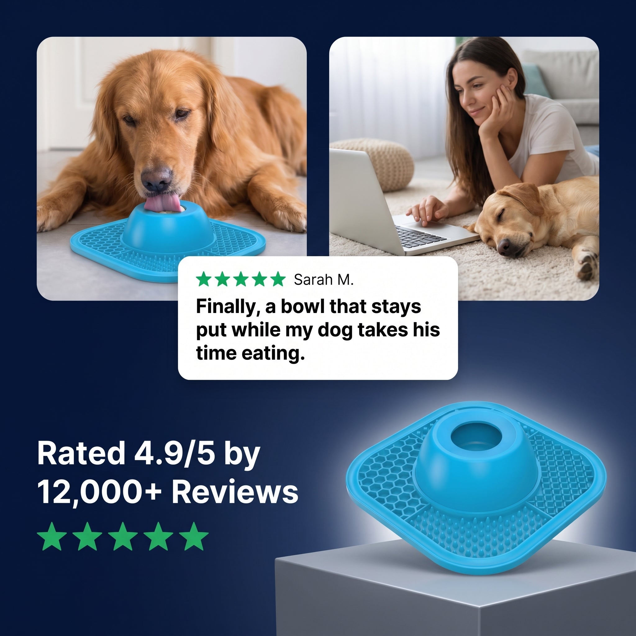 Dog Soothing Bowl