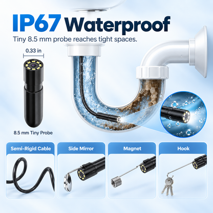 HD Inspection Camera - 16ft Phone Endoscope