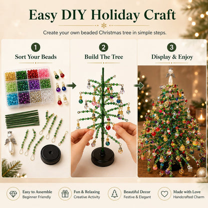 Beaded Christmas Tree Kits