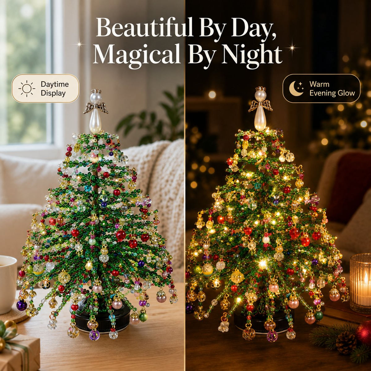 Beaded Christmas Tree Kits