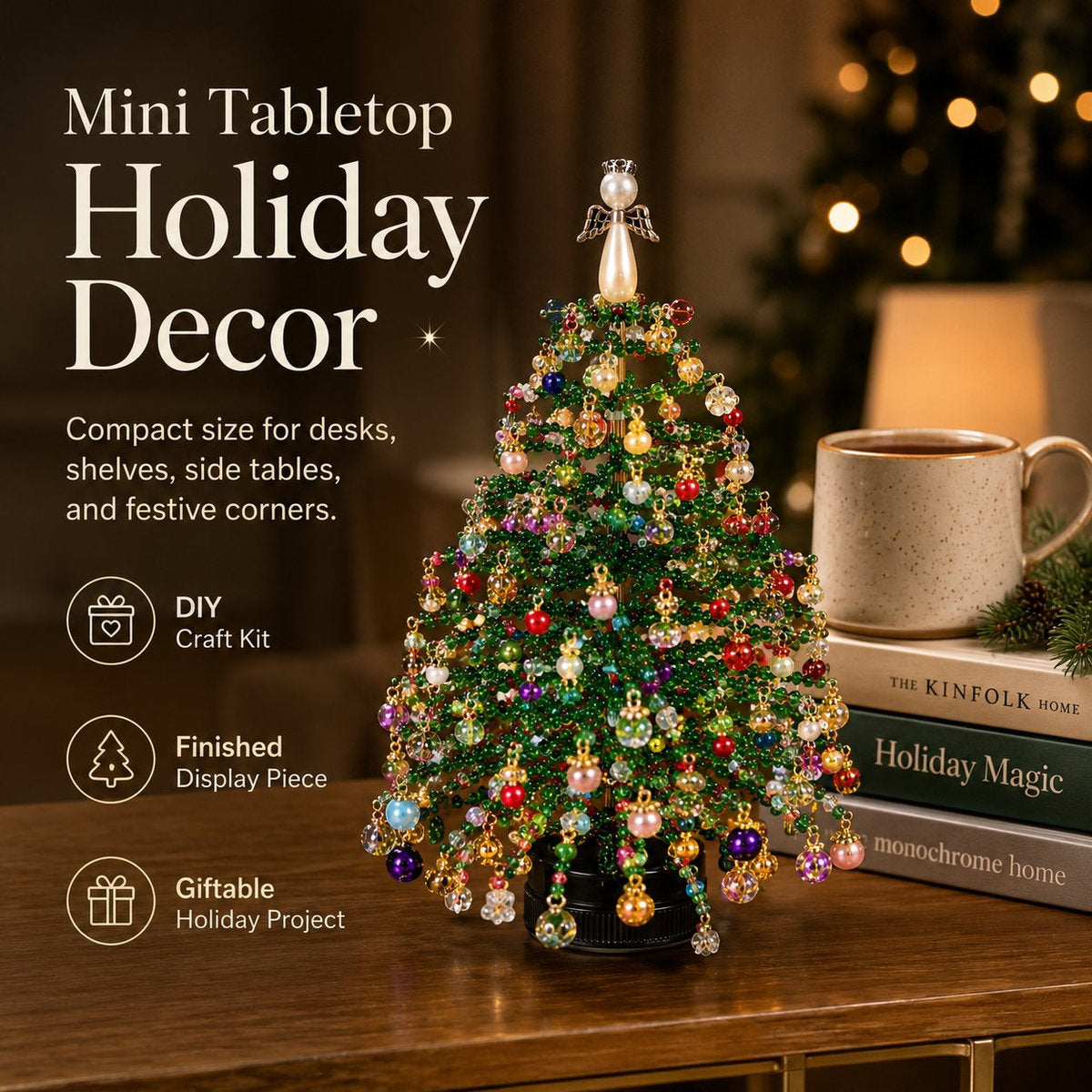 Beaded Christmas Tree Kits