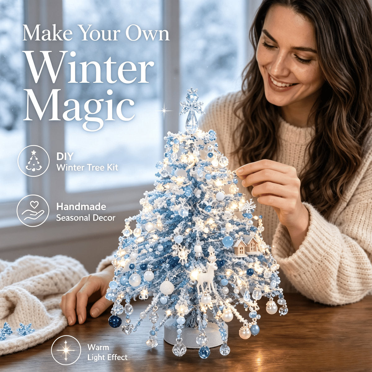 Beaded Christmas Tree Kits