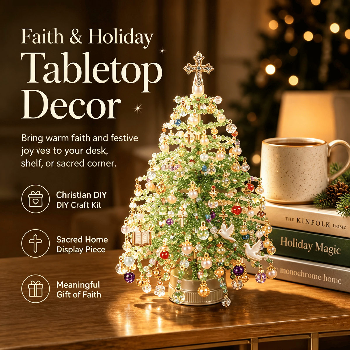 Beaded Christmas Tree Kits