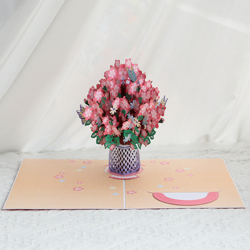 Forever Bloom Pop-Up Card