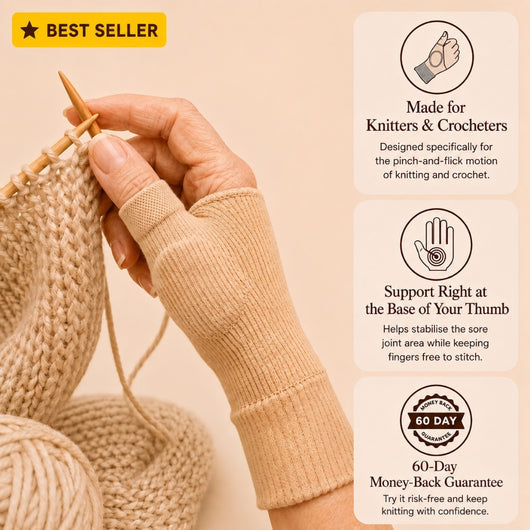 The Knitter's & Crocheters Hand Stabiliser