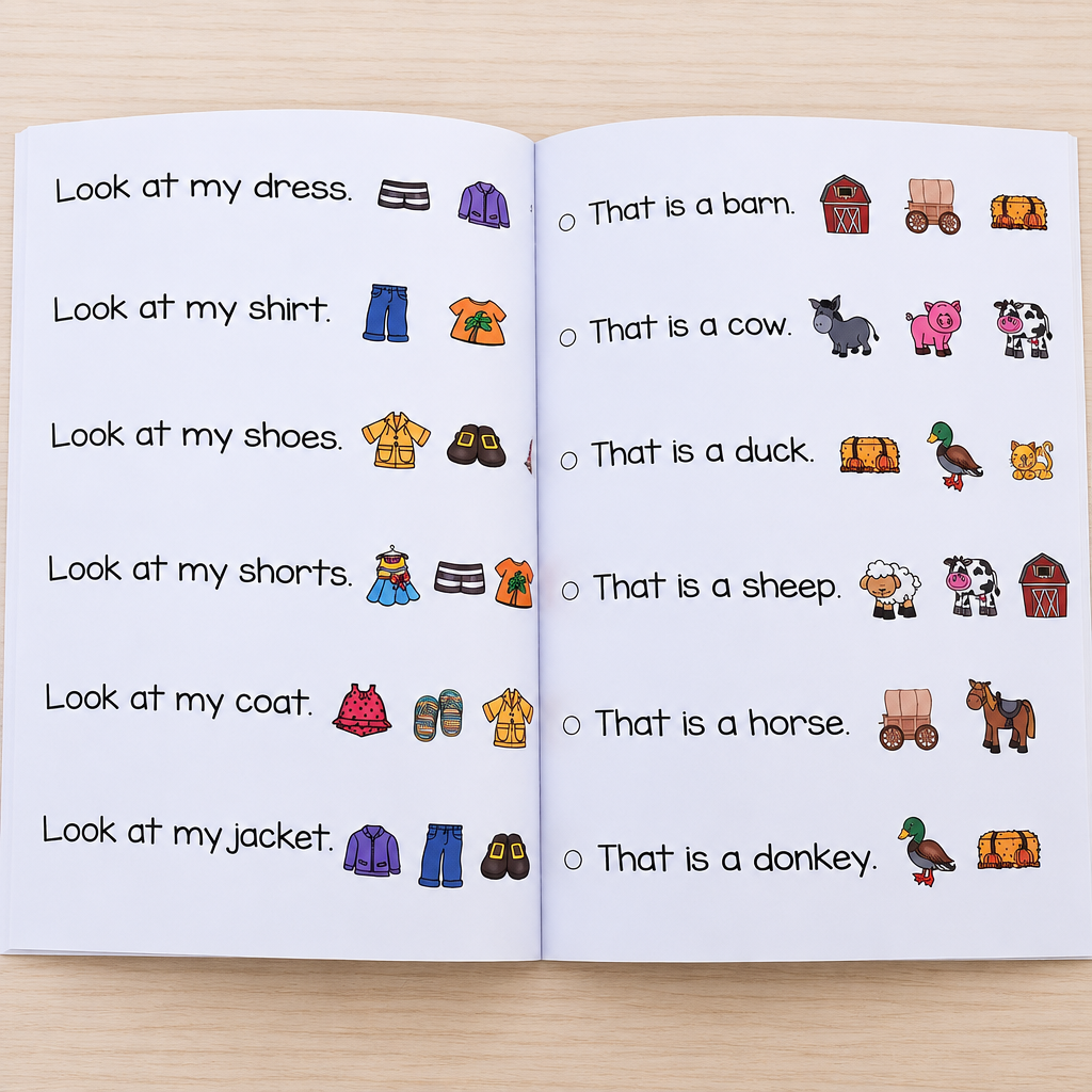 Read, Circle, Understand - From Reading Words to Understanding Sentences