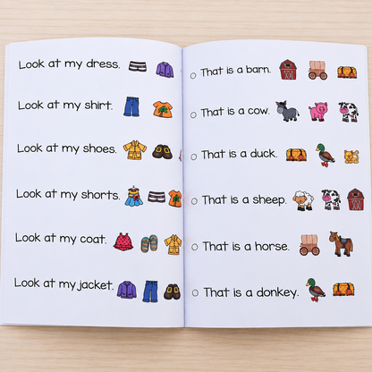 Read, Circle, Understand - From Reading Words to Understanding Sentences