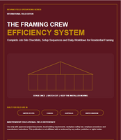 Digital Guide: The Framing Efficiency System