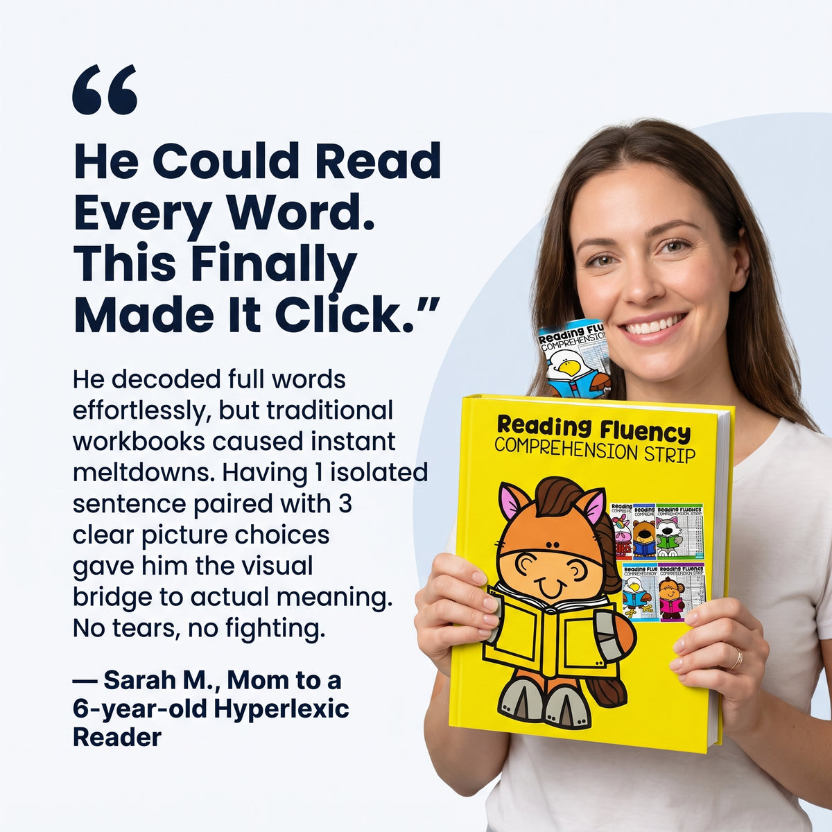 Read, Circle, Understand - From Reading Words to Understanding Sentences