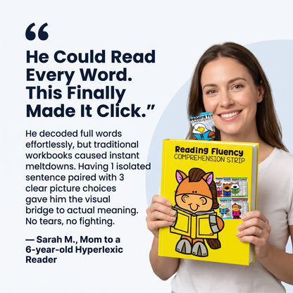Read, Circle, Understand - From Reading Words to Understanding Sentences