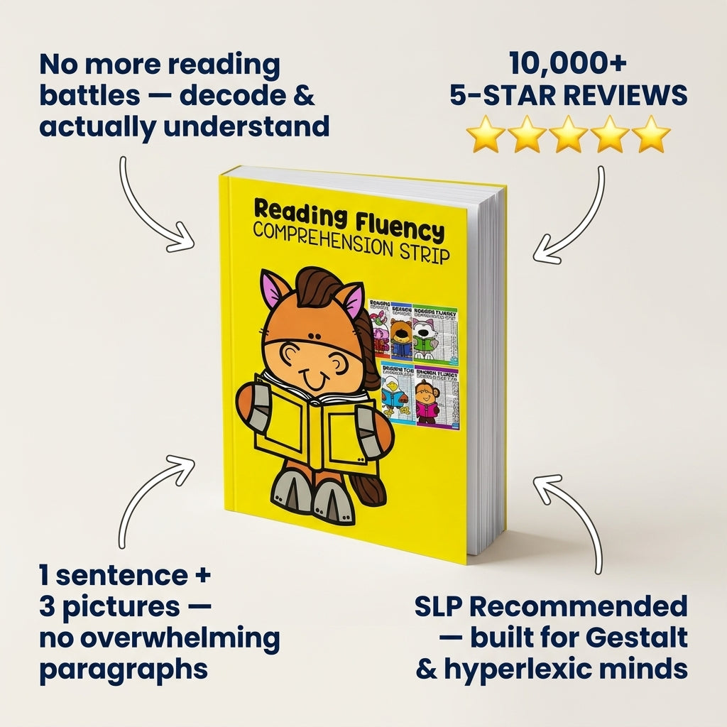 Read, Circle, Understand - From Reading Words to Understanding Sentences