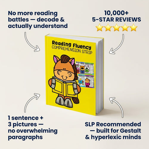 Read, Circle, Understand - From Reading Words to Understanding Sentences