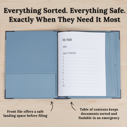 The "Just in Case" Folder