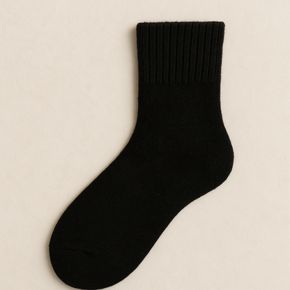 Knitted Cashmere Socks - 5 Pairs